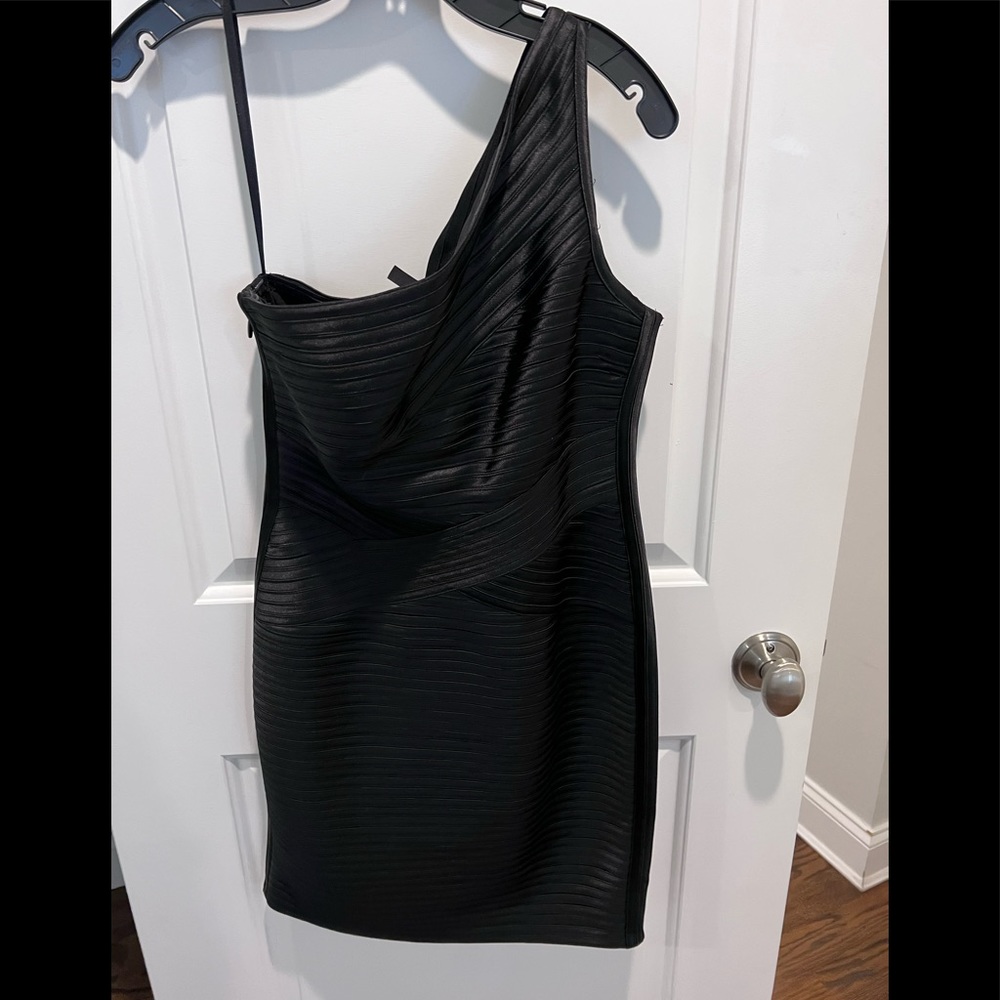 BCBG one sided bandeau dress never worn